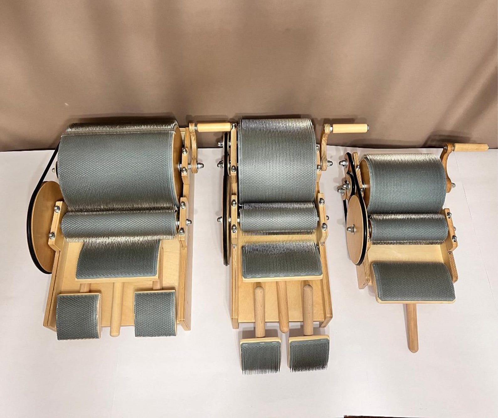 Mini Drum Carding Machine: 96/108 TPI Fiber Wool Processing - Etsy