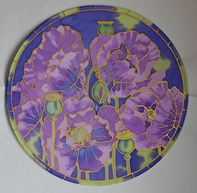 Silk Painting Kit/Adult Craft Kit/Suncatcher Kit Oriental Etsy