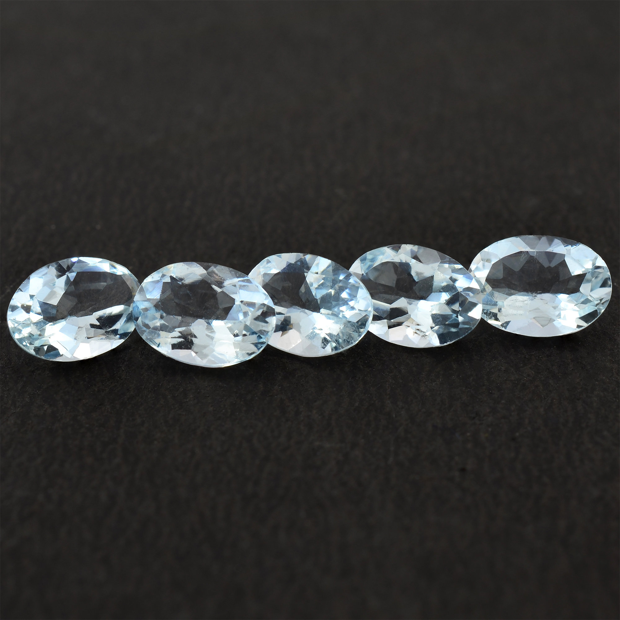 Sale Natural Loose Aquamarine Gemstone Lot 7.0x5.0 MM Oval Etsy