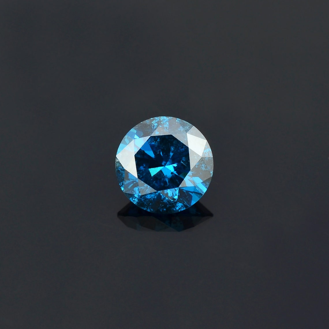 Sale 1 Piece 5.0 MM Natural Blue Loose Diamond Solitaire | Etsy