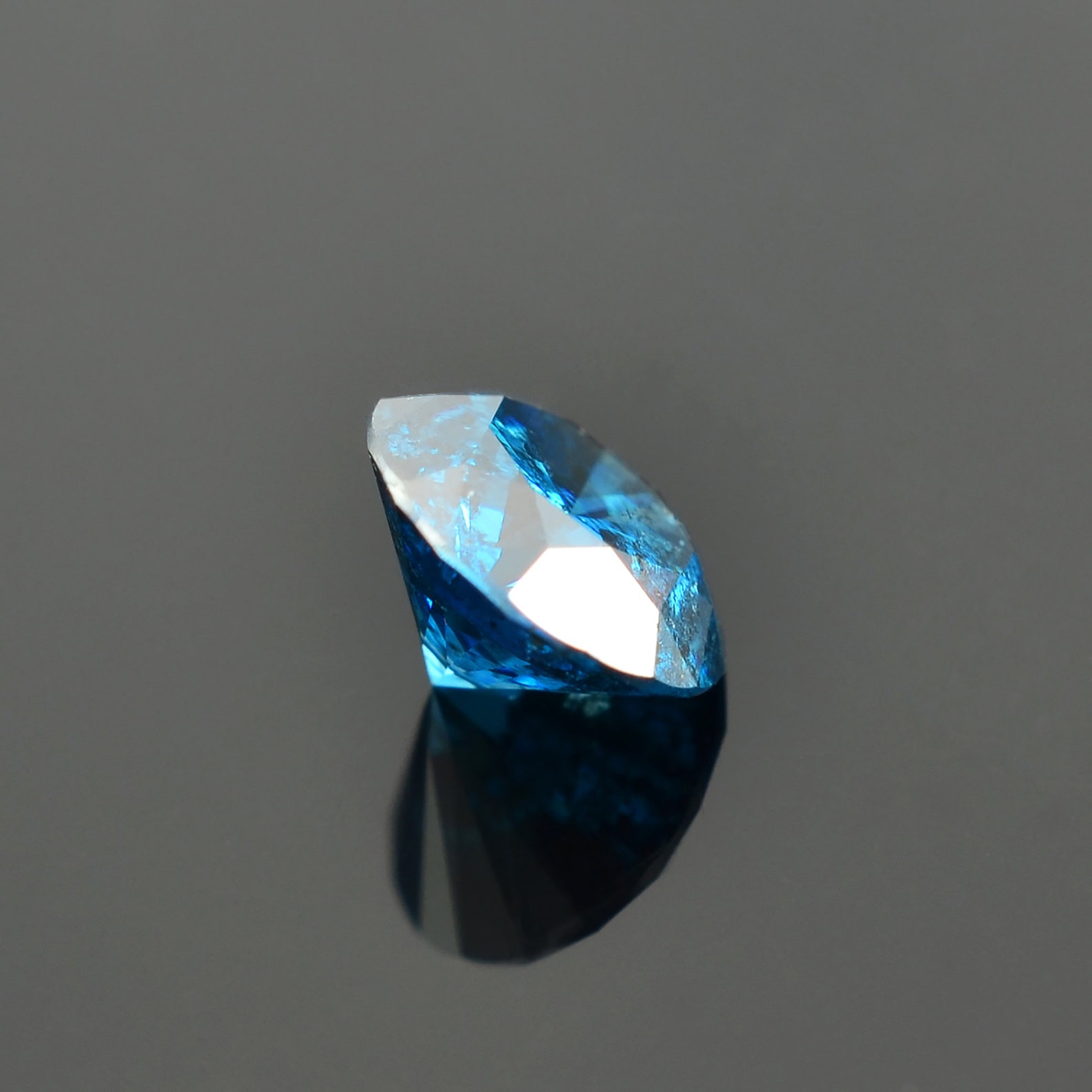 Sale 1 Piece 5.0 MM Natural Blue Loose Diamond Solitaire Etsy