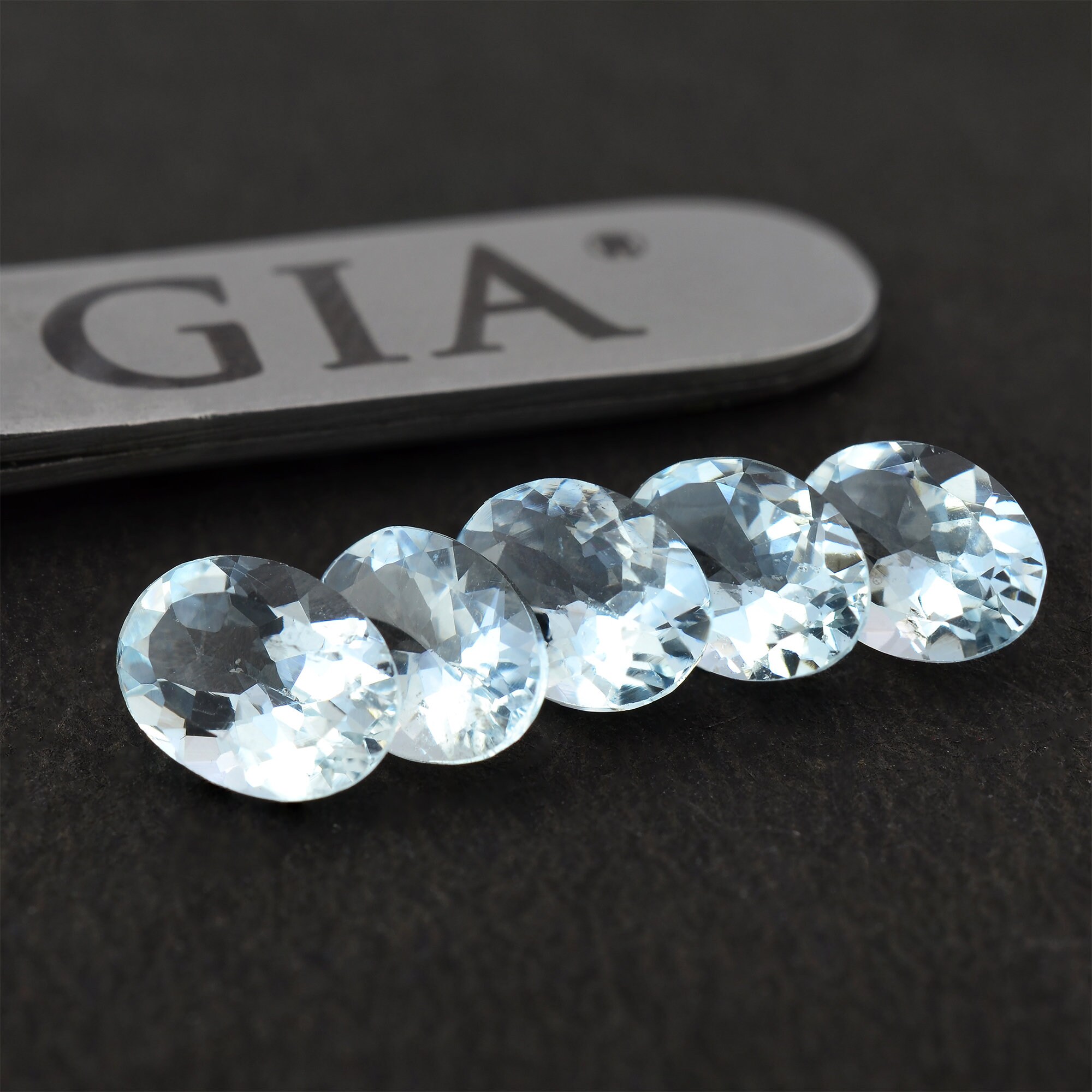 Sale Natural Loose Aquamarine Gemstone Lot 7.0x5.0 MM Oval Etsy