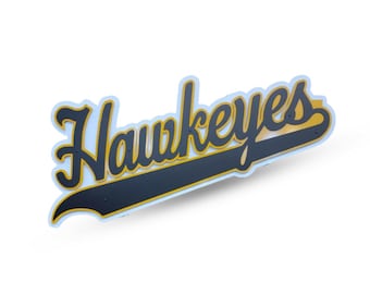 Iowa Hawkeyes Script