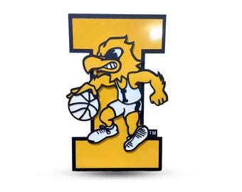 Iowa Hawkeyes Basketball "I" Logo