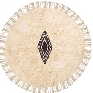 Moroccan Round rug , Custom round rug , handmade round  rug ,  Multi-size , round rugs 8&#39;