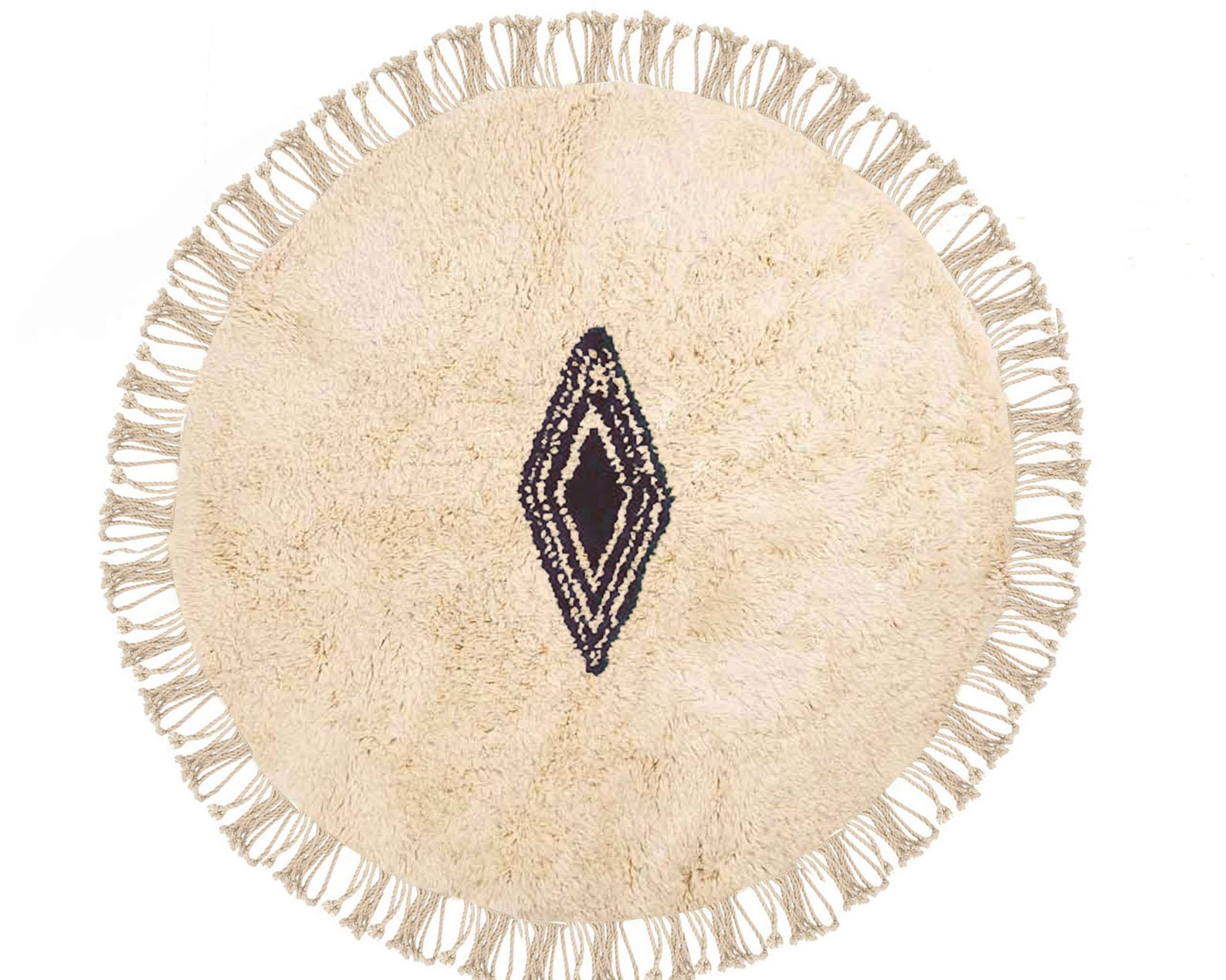 Moroccan Round rug , Custom round rug , handmade round  rug ,  Multi-size , round rugs 8'