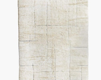 Beni Ourain Rug - Creamy Moroccan Rug Beni Ourain Beni Rug Large Moroccan Rug Berber Rug Custom
