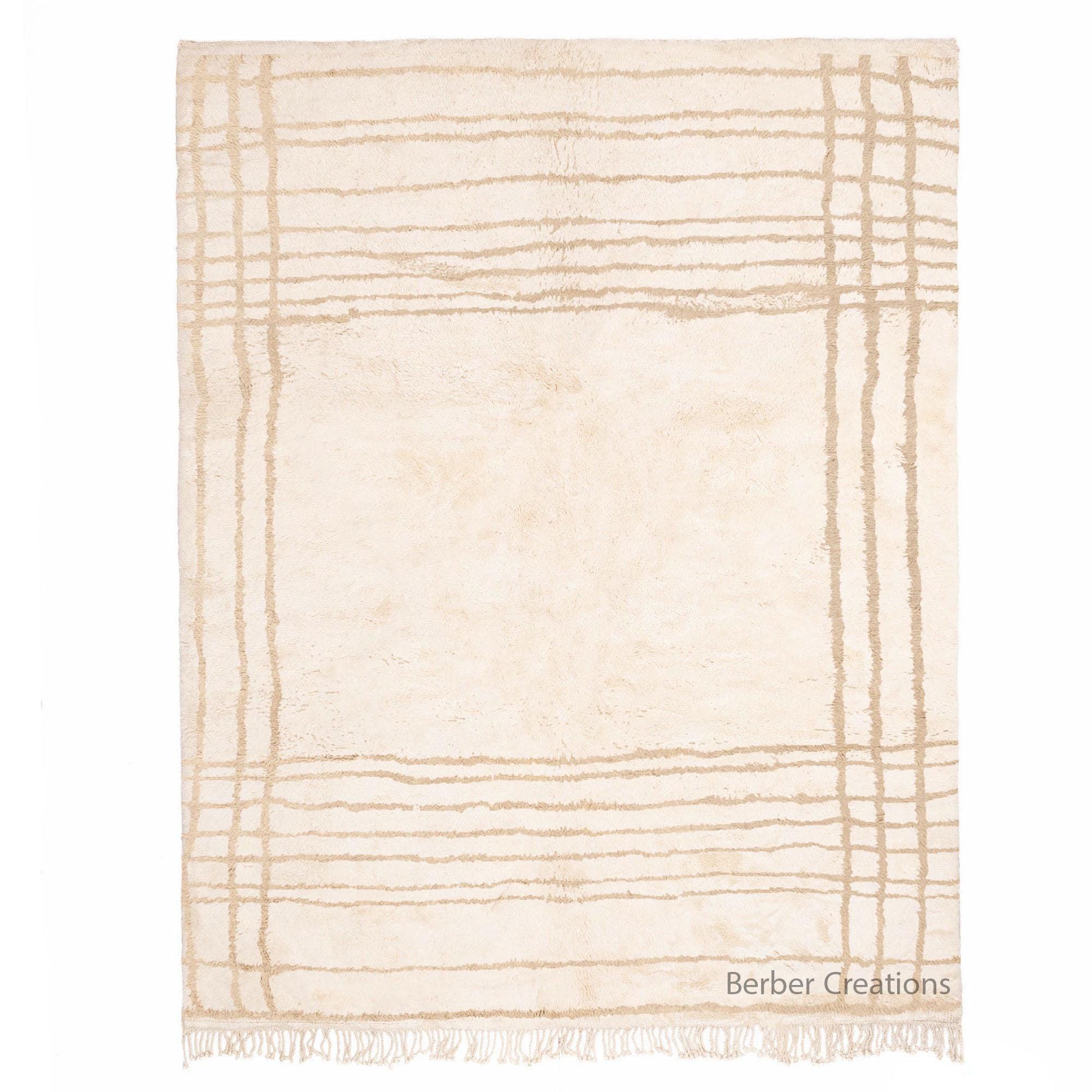 手織りのベニ・ウラインラグ、豪華なモロッコベルベルラグ - Etsy 日本