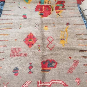 Moroccan Rug gray , moroccan rug 8x10 , moroccan rug 9x12 , Mrirt rug, moroccan carpet , moroccan berber rug , Mrirt rug, area rugs