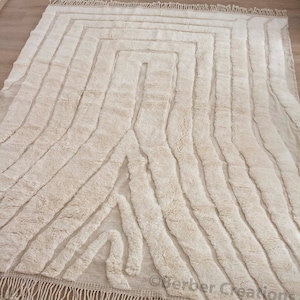 Moroccan rug 8x10, Handmade wool rug, Luxury Beni Mrirt rug, area rug 8x10 , Berber carpet , Genuine Wool rug , Handmade rug, Area rug