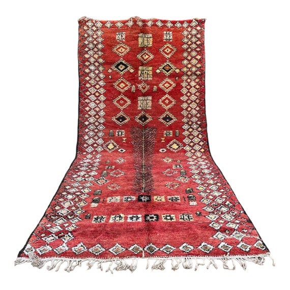 Tapis artisanal berbère Béni Ouarain - 91