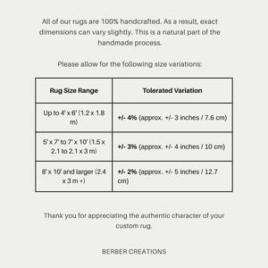 Moroccan rug Beige, Neutral area rug, Handmade Berber Wool Rug, Beni Mrirt Rug image 4