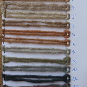 Neutral yarn color