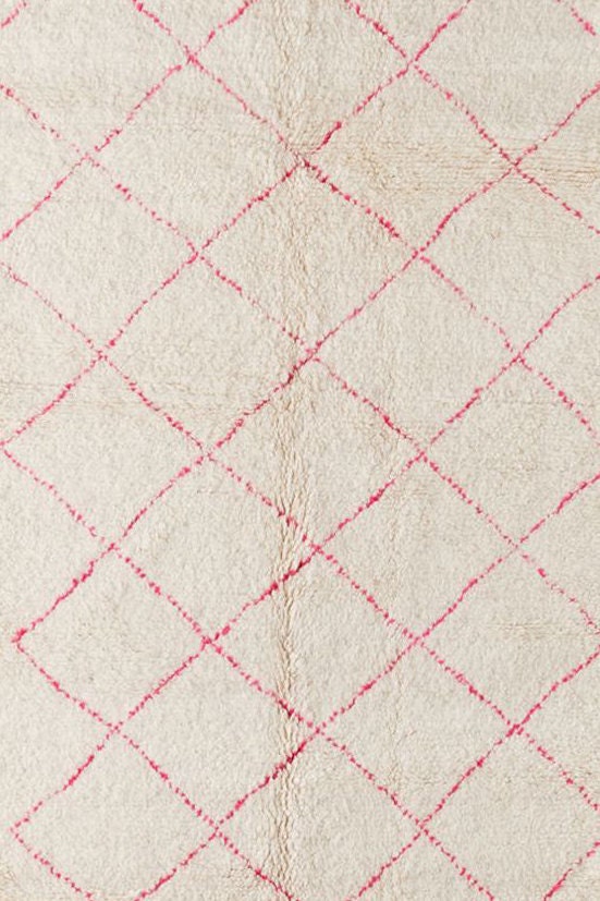 Moroccan Beni Ourain Rug Pink Berber Rug moroccan Rug - Etsy