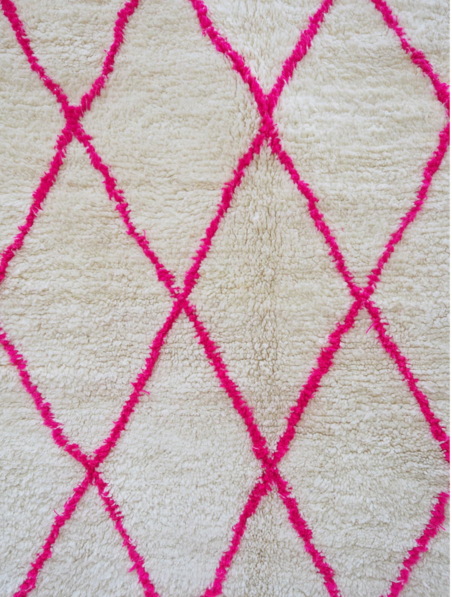 Moroccan Beni Ourain Rug Pink Berber Rug moroccan Rug - Etsy