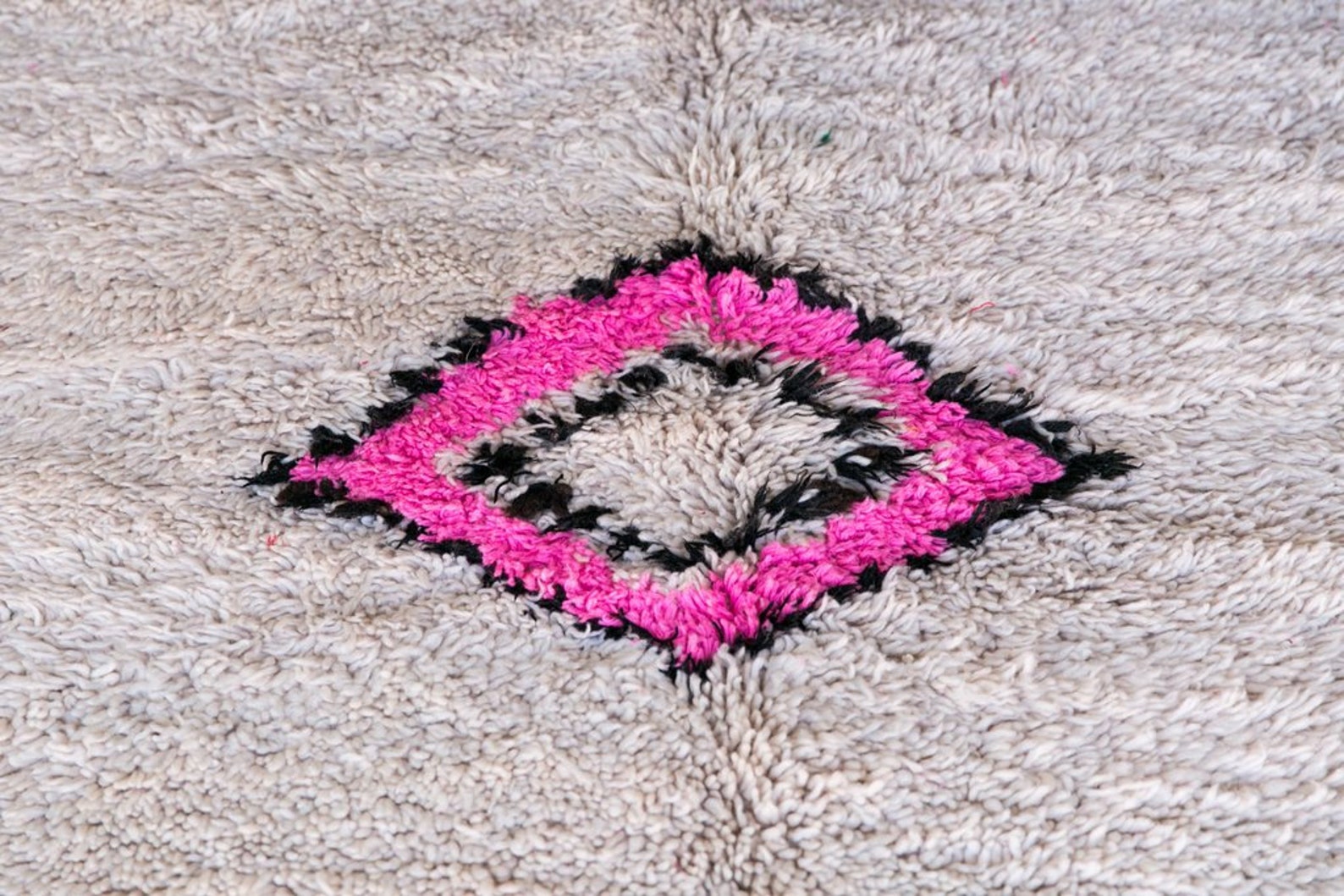 Pink Moroccan Rug Berber Carpet Genuine Wool Rug Custom - Etsy