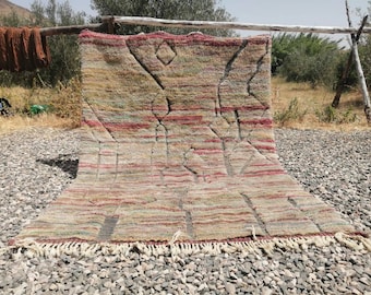 Moroccan rug, Beni Mrirt rug, area rug , Berber carpet , Genuine Wool rug , Handmade rug, boho style, Area rug