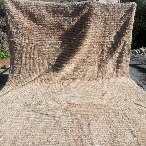 Large Moroccan rug 10x14 Ft, Berber rug, Soft Beni Rug, Handmade wool rug, Authentic Beni rug  ready to ship