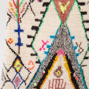 Authentic Moroccan rug , Berber carpet , Genuine Wool rug , 8x10 rug,custom size,Handmade rug, boho style, Area rug, Tapis berbere, Teppich image 6
