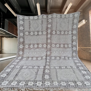 Moroccan kilim rug , Berber carpet , Genuine Wool rug , Handmade rug, boho style, Area rug, Tapis berbere, Teppich