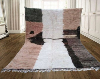 Moroccan rug , Beni ourain rug , Genuine Wool rug ,moroccan rug 8x10 , moroccan rug 9x12  ,boho style, Area rug, Tapis berbere, Teppich