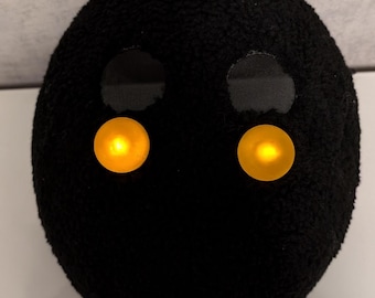 Jawa mask with turbo fan and glowing eyes