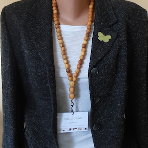 Lanyard necklace id badge, Emoji necklace