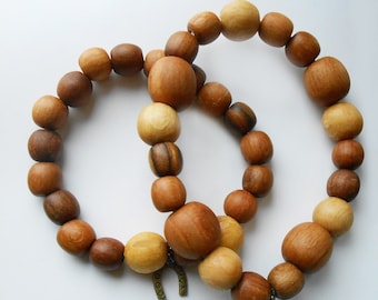 Beach anklets, Couples wooden bracelet