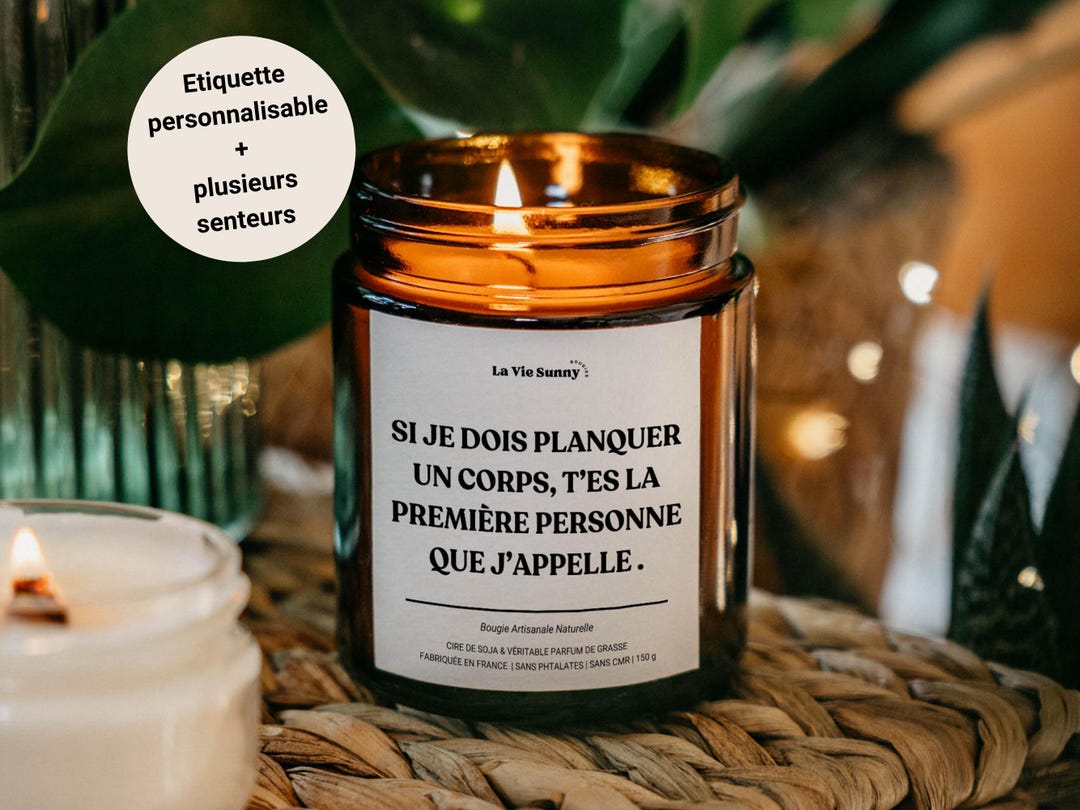 Bougie Personnalisée, Cadeau Humour, Bougies, Cadeau Personnalisé — free download