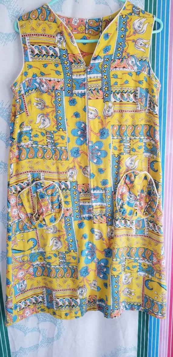 1960's psychedelic dress