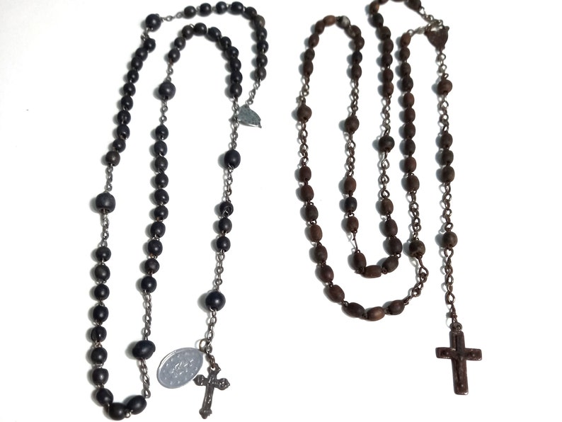 Virgen De Guadalupe Lady Of Guadalupe Wooden Rosary