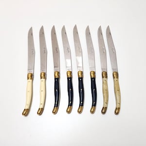 Authentic Laguiole Carving Knife: Stainless Steel Blade, Bee Trademark