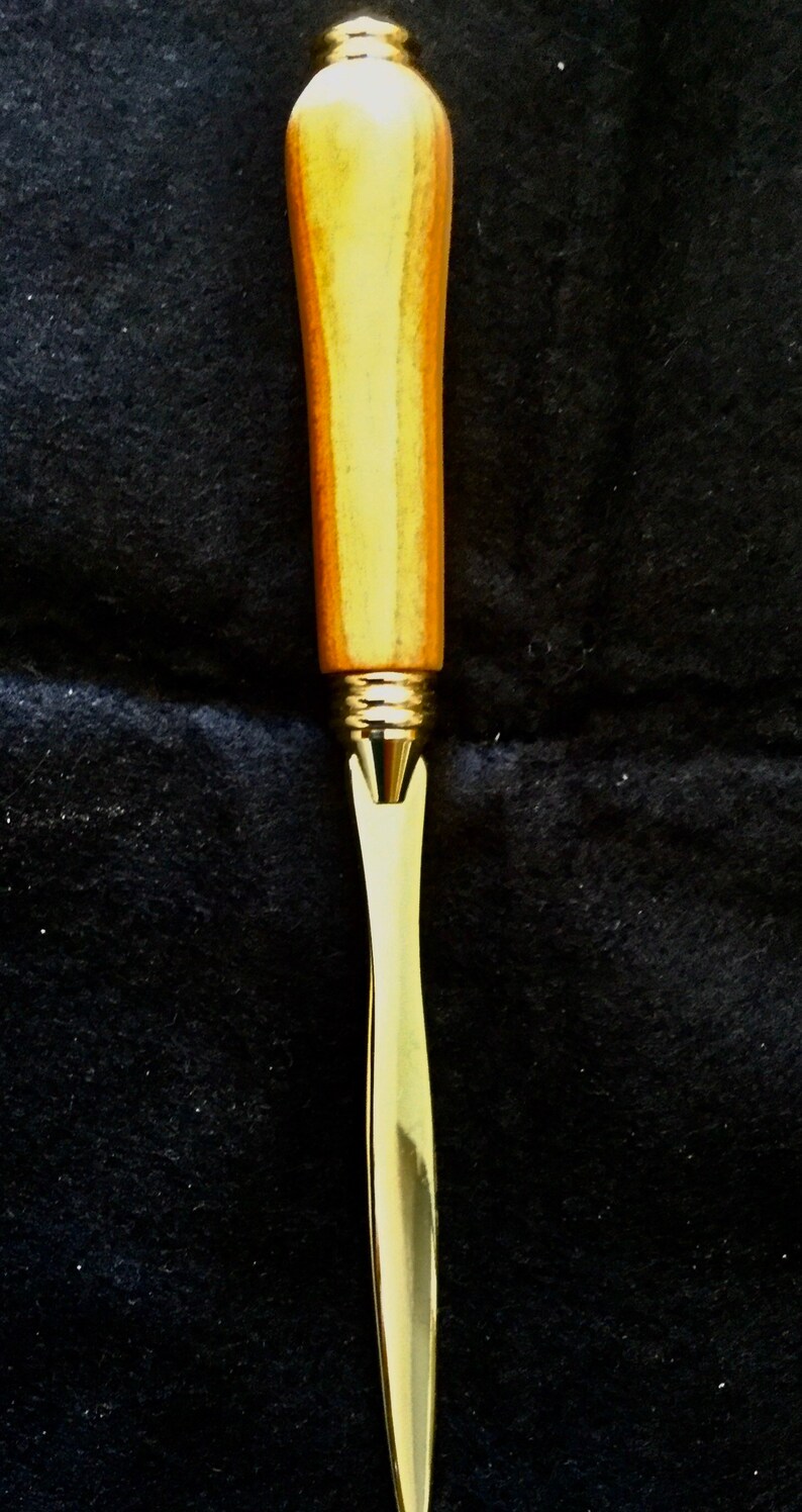 Custom Handcrafted Wooden Letter Opener. Etsy