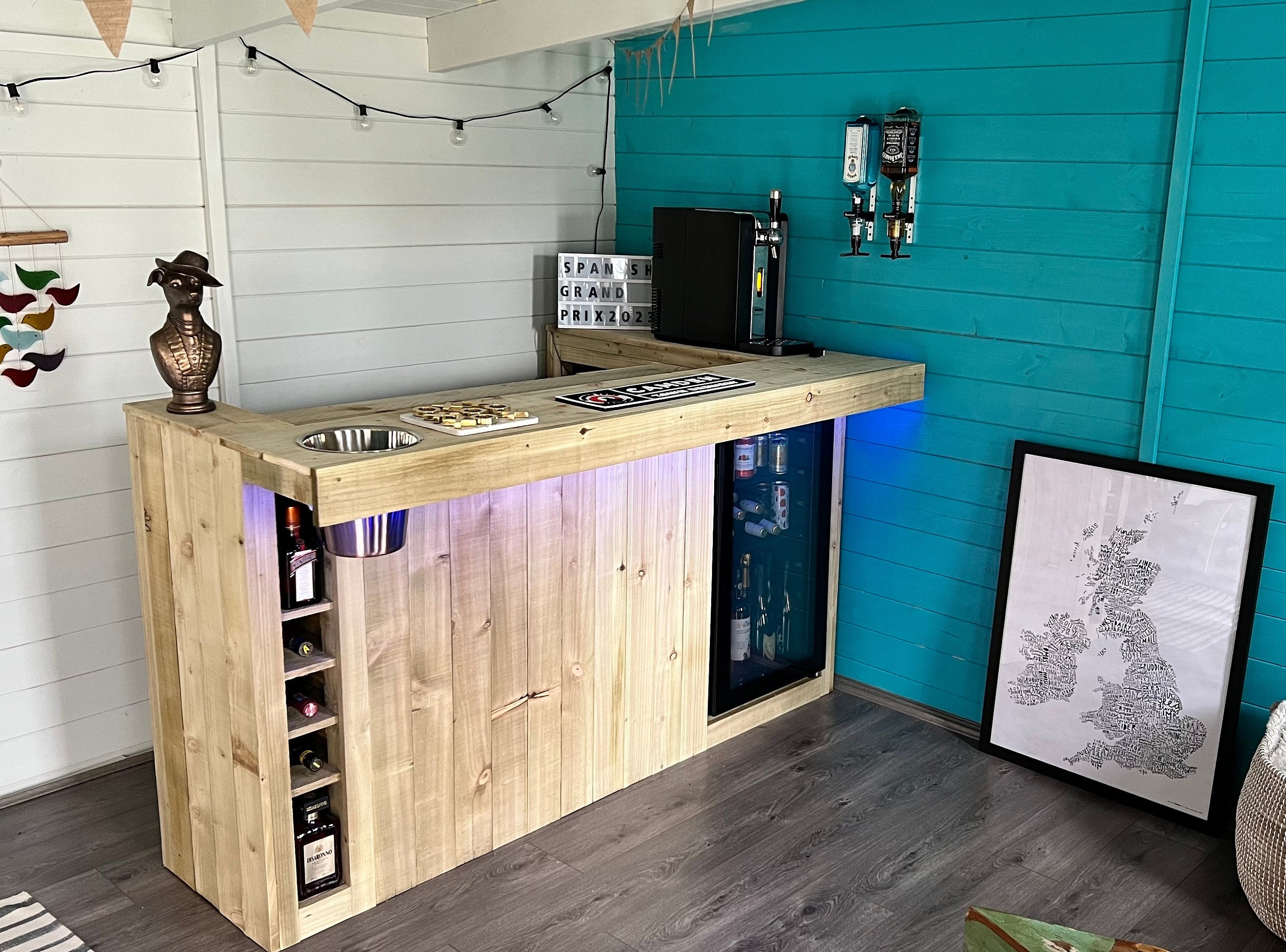 Sale Xander Bar Extra Large Fridgebar With Fridge Space Wine