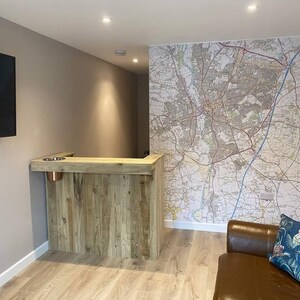 Handmad Timber Garden Bar: Rustic Indoor/Outdoor Home Bar image 18