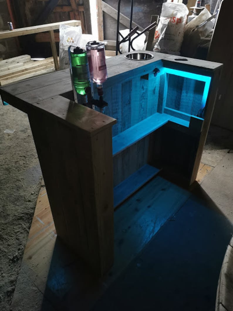 BAR PACKAGE Bar & Wall Unit Inc. Beaumont Spirit Optics and Etsy UK