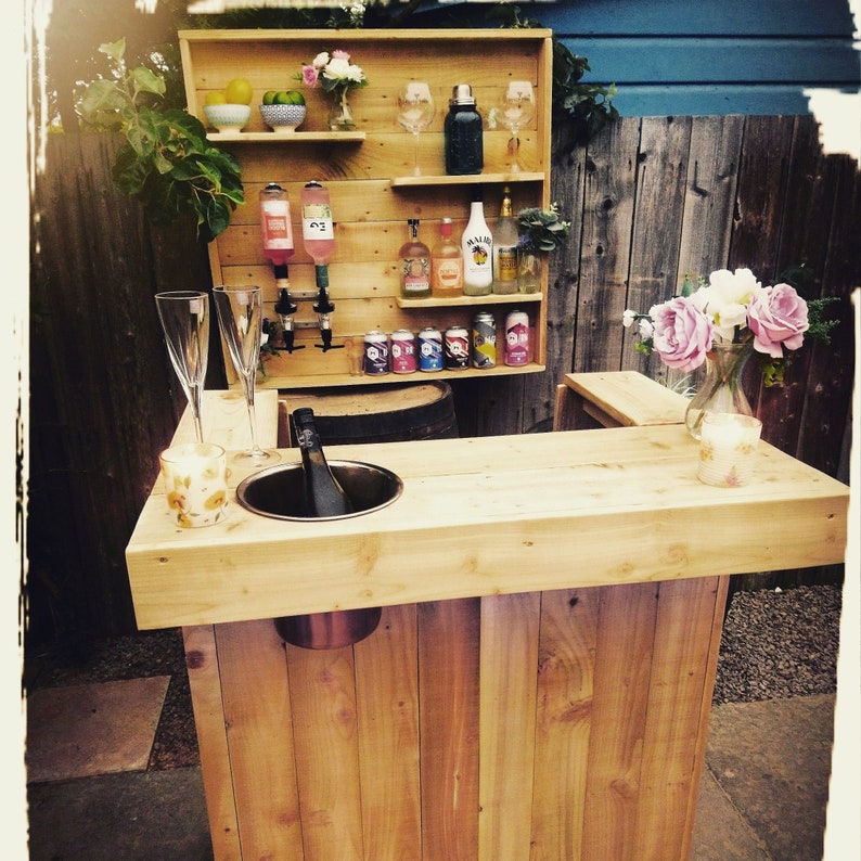 BAR PACKAGE Bar & Wall Unit Inc. Beaumont Spirit Optics and Etsy UK