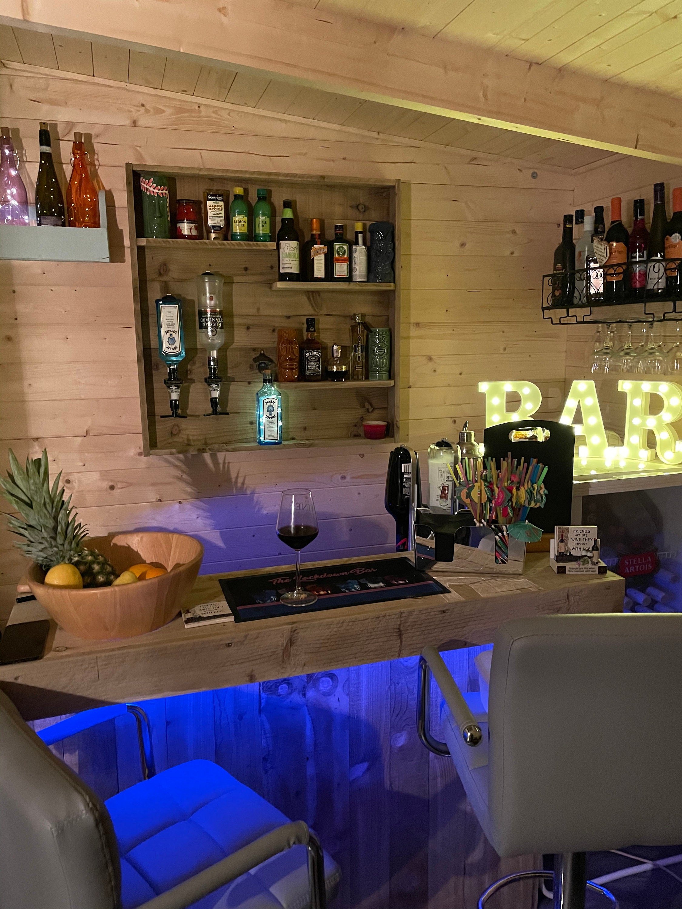BAR PACKAGE Bar & Wall Unit Inc. Beaumont Spirit Optics and Etsy UK