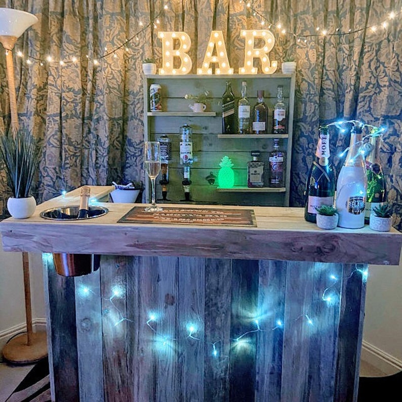 BAR PACKAGE Bar & Wall Unit Inc. Beaumont Spirit Optics and Etsy UK