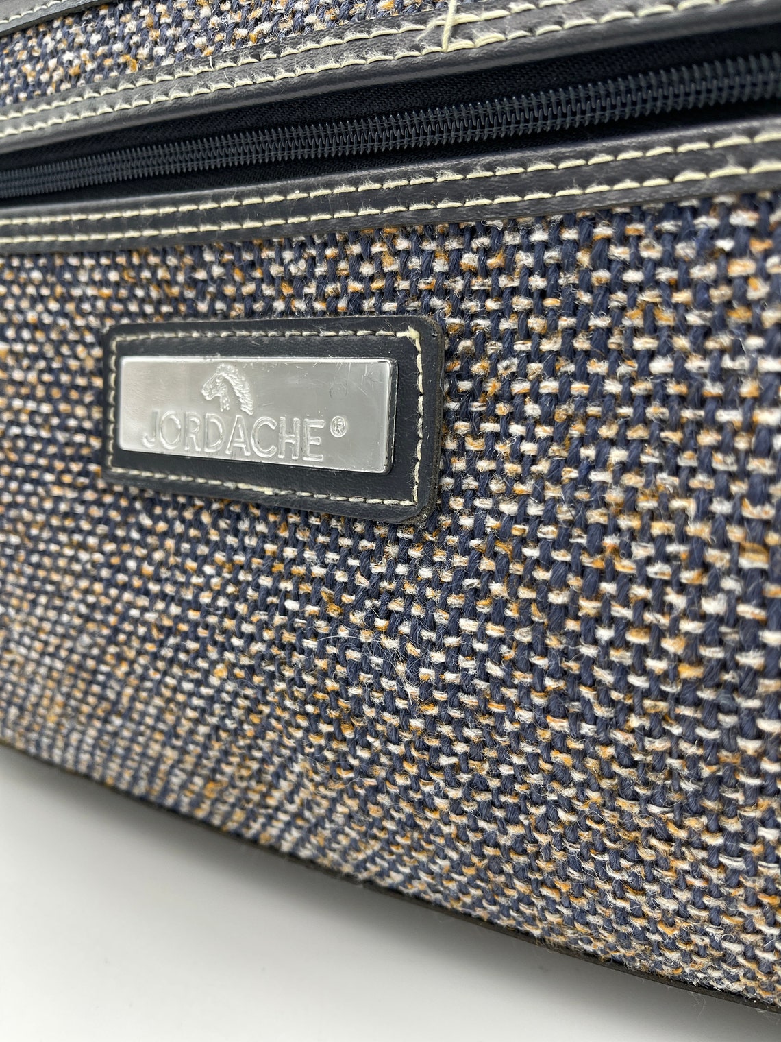 Jordache Traveling Bags Tweed Two Piece Set Carry On and Etsy