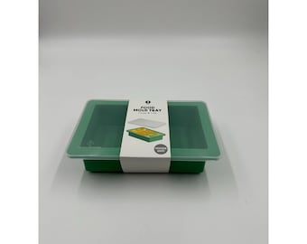 Horizon Silicone Tray for Soup / Sauce Tracy Food Safe w Lid 9 x 6 x 2.5 NWT