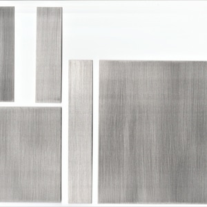 Pure Titanium Plate ( 99.98% ) Grade 2 Sheet Electrode Different Sizes