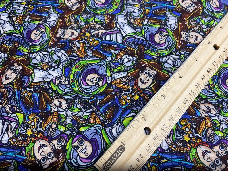 8x14 WOVEN toy story buzz /&woody