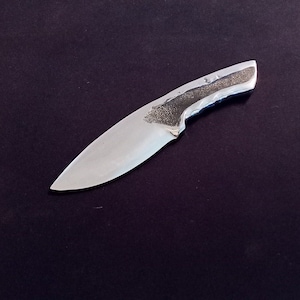 The Full White, (23cm) Raw forge knife, French craftsmanship, forged in the old fashioned way, original knife, unique knife, artistic knife