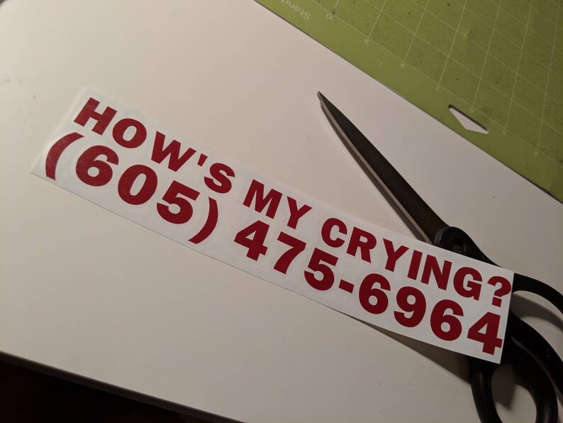 custom writing phone number