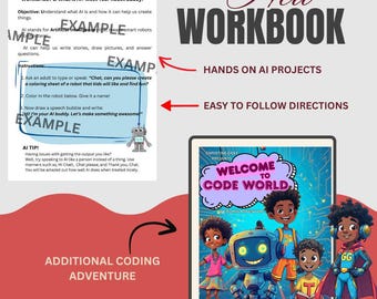 2.- 5. Klasse KI-Lernen, KI-Lernen, STEM-Schulungs- und Arbeitsbuch