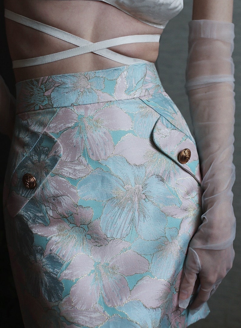 Floral skirt by Paranoir image 2