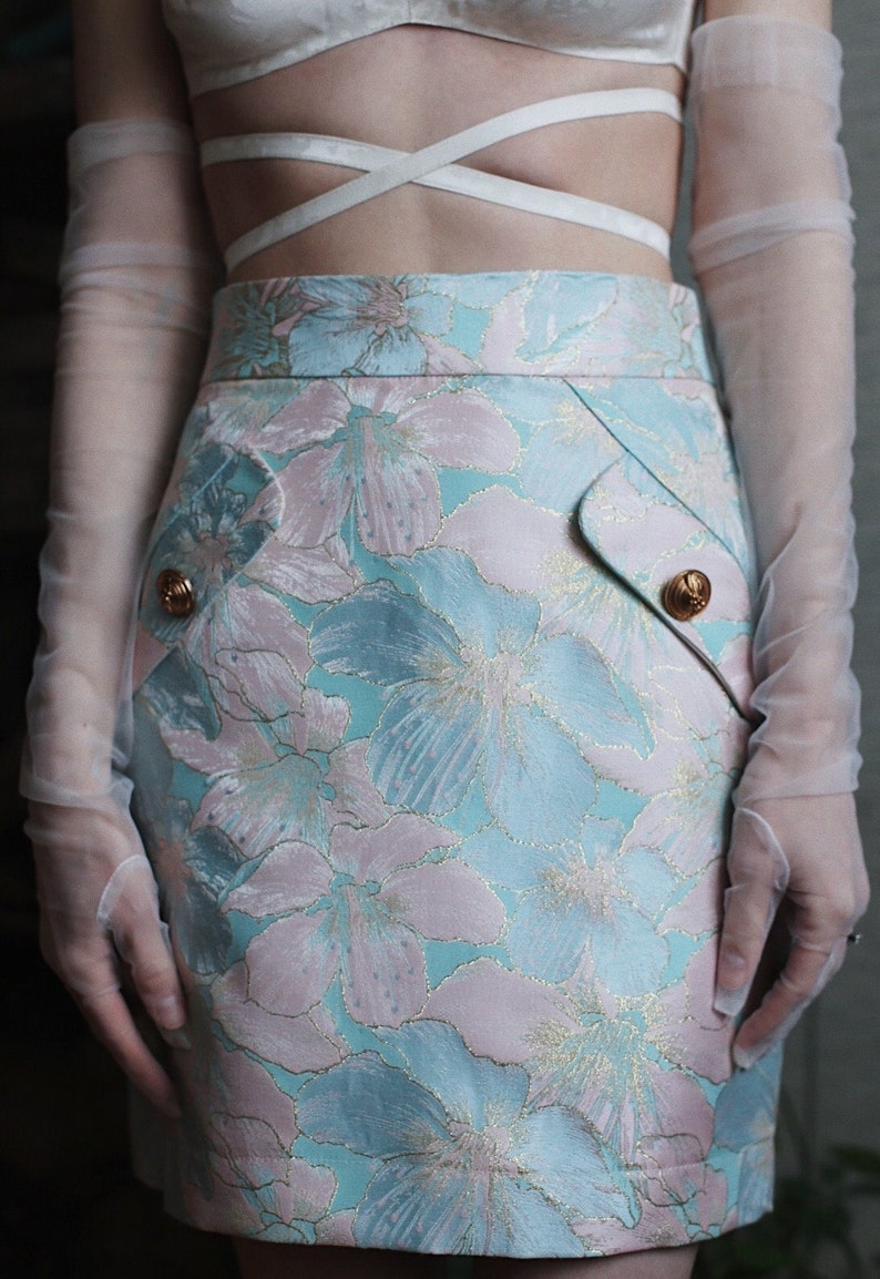 Floral skirt by Paranoir image 1