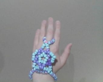 Pulsera Kandi Estrella Color Brazalete Personalizable