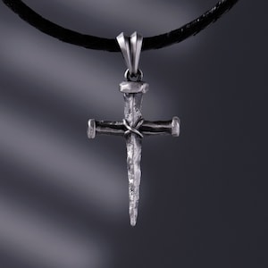 Nail Spike Pendant Sterling Silver